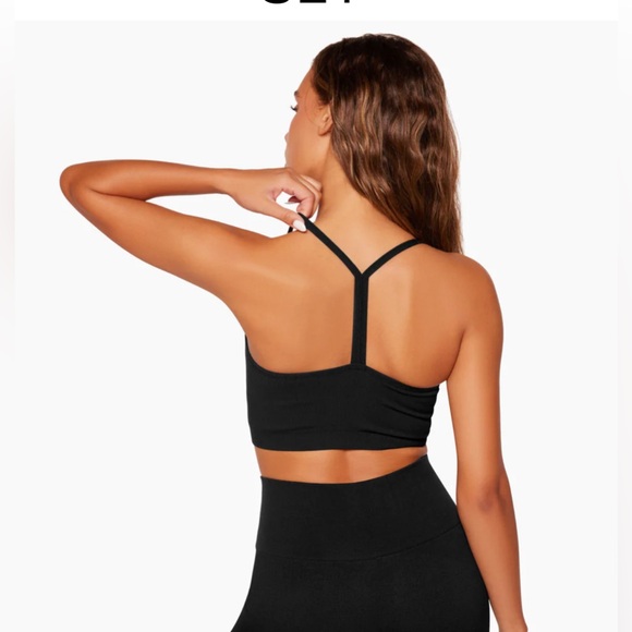 Set Active sculptflex ribbed v bra - Picture 5 of 6